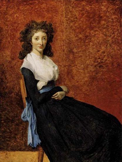 Jacques-Louis  David Madame Trudaine oil painting picture